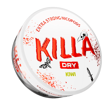 Killa Dry Nicotine Pouches Box of 10