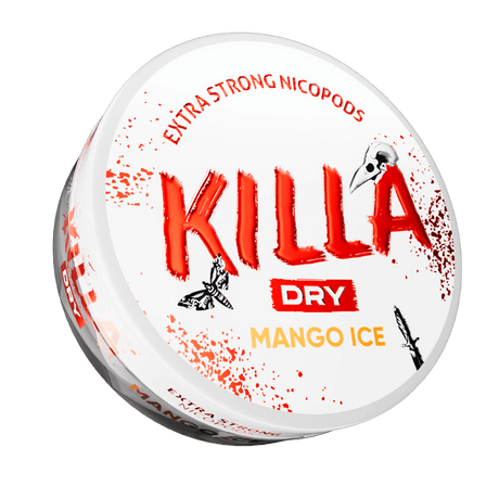 Killa Dry Nicotine Pouches Box of 10