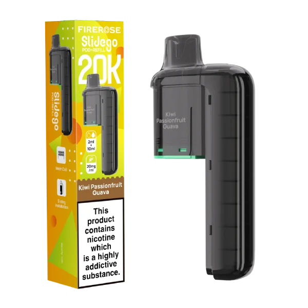 Firerose Slidego 20k Prefilled Pod Box of 5