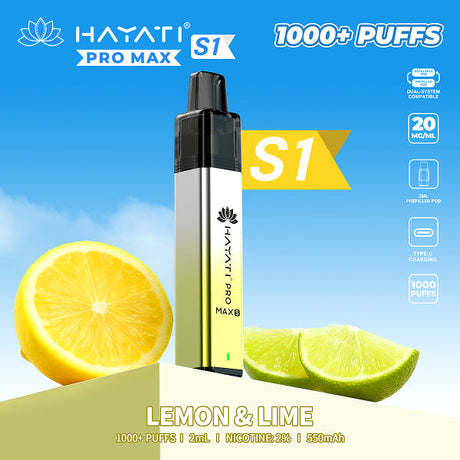 Hayati Pro Max S1 Vape Kit Box of 10