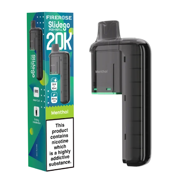 Firerose Slidego 20k Prefilled Pod Box of 5