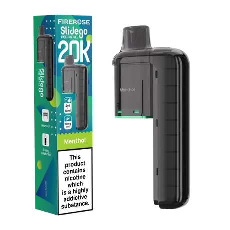 Firerose Slidego 20k Prefilled Pod Box of 5