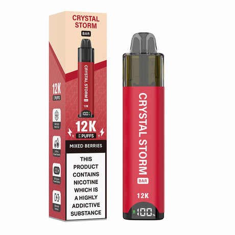 Crystal Storm Bar 12k+ Vape Pack of 5