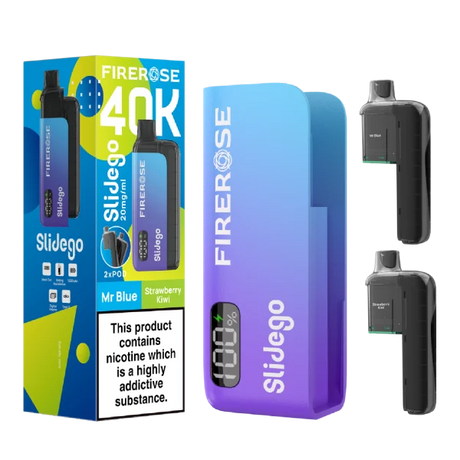 Firerose Slidego 40k Prefilled Pod Kit Box of 5
