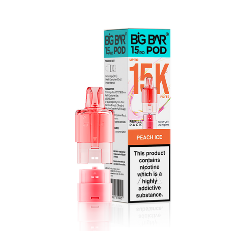 Big Bar 15000 Pro Prefilled Vape Pods Pack of 5