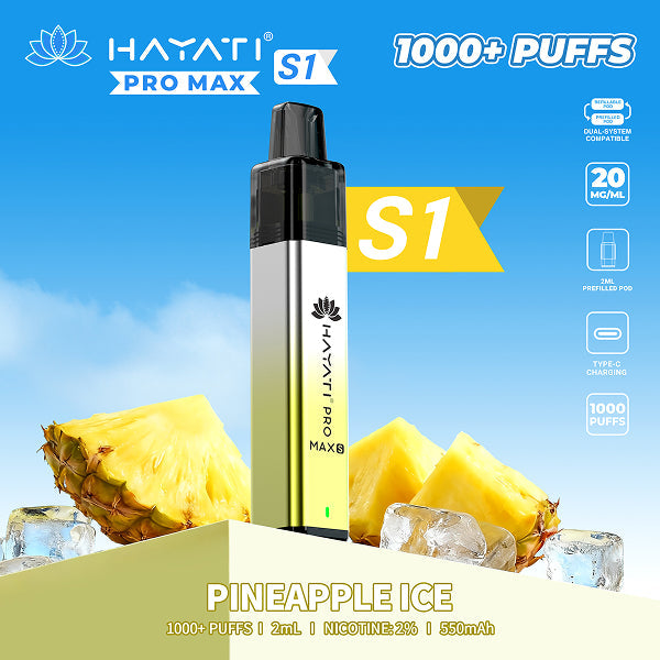 Hayati Pro Max S1 Vape Kit Box of 10