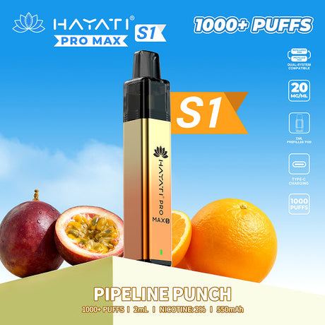 Hayati Pro Max S1 Vape Kit Box of 10