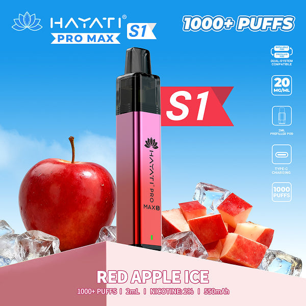 Hayati Pro Max S1 Vape Kit Box of 10