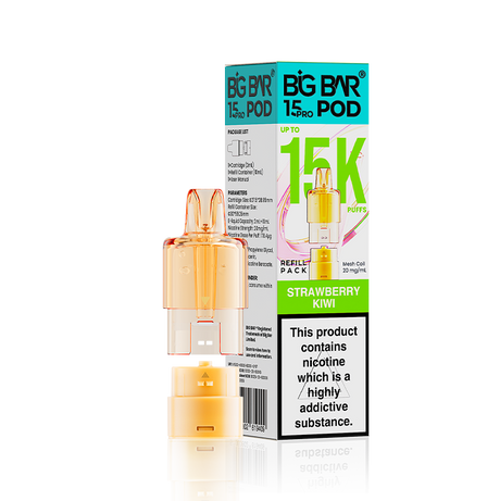 Big Bar 15000 Pro Prefilled Vape Pods Pack of 5
