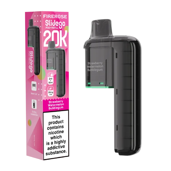 Firerose Slidego 20k Prefilled Pod Box of 5