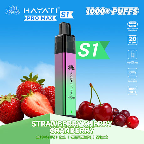 Hayati Pro Max S1 Vape Kit Box of 10