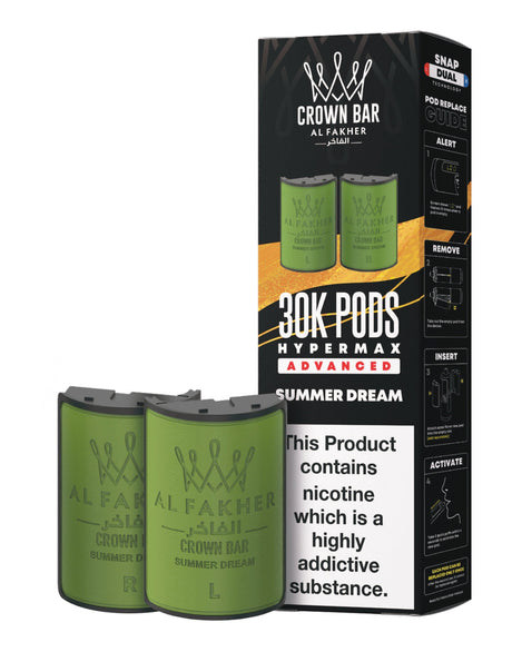 Al Fakher 30k Hypermax Refill Replacement Pods Pack of 5