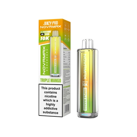 Juicy Pod Novamax 10k Prefilled Pod Vape Kit - Pack of 5