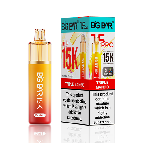 Big Bar 15000 Pro Prefilled Vape Pack of 5