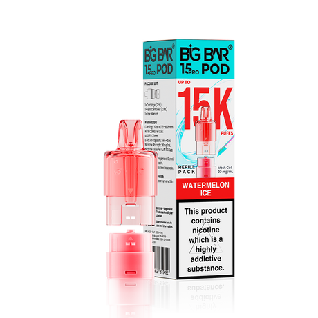 Big Bar 15000 Pro Prefilled Vape Pods Pack of 5