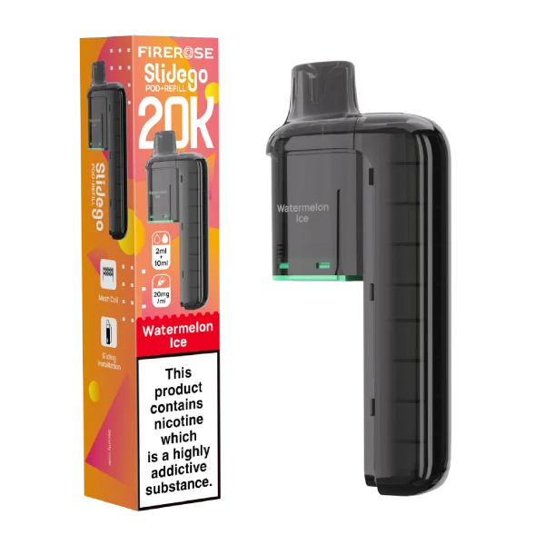Firerose Slidego 20k Prefilled Pod Box of 5