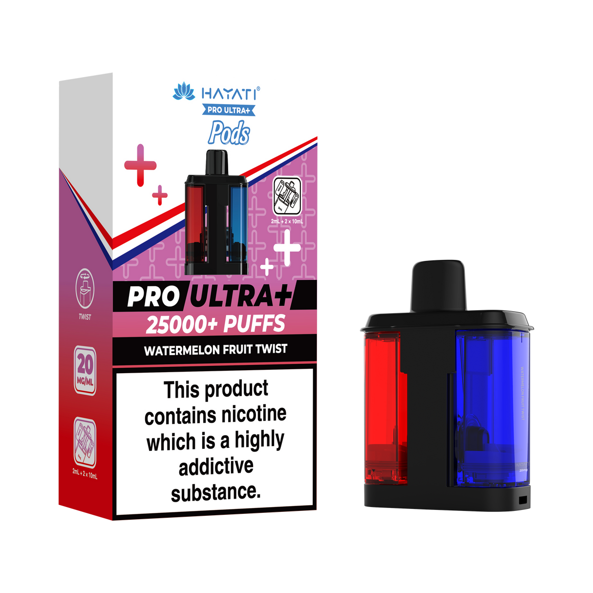 Hayati Pro Ultra Plus 25k Prefilled Pods Pack of 5