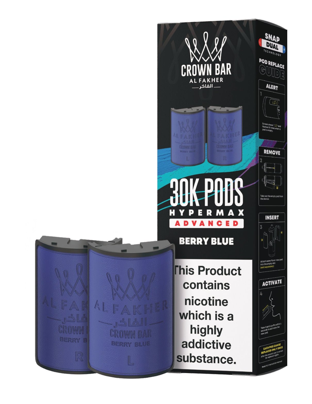Al Fakher 30k Hypermax Refill Replacement Pods - Power Vape Shop