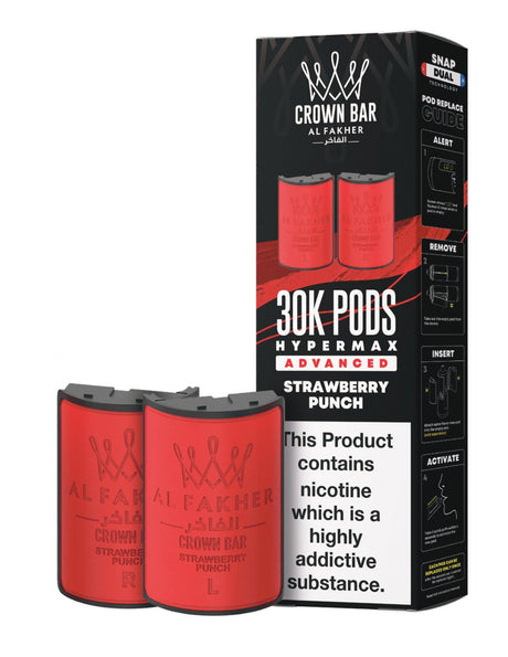 Al Fakher 30k Hypermax Refill Replacement Pods - Power Vape Shop