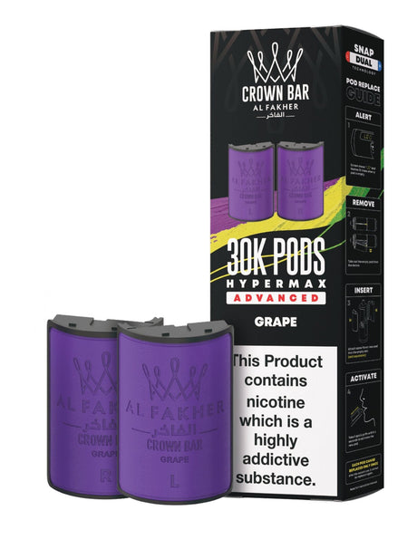 Al Fakher 30k Hypermax Refill Replacement Pods - Power Vape Shop