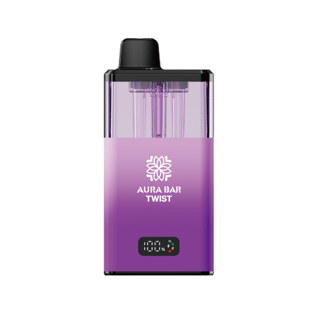 Aura Bar Twist 40k Prefilled Vape Kit Box of 5 - Blueberry Raspberry/Summer Dream - vapeukwholesale