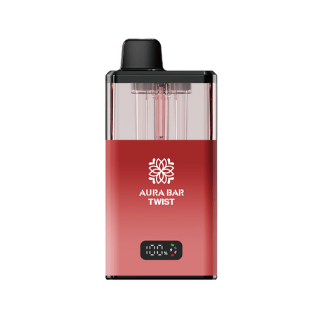 Aura Bar Twist 40k Prefilled Vape Kit Box of 5 - Cherry Ice/Cherry Cola - vapeukwholesale