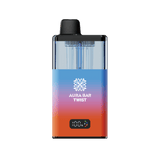Aura Bar Twist 40k Prefilled Vape Kit Box of 5 - Ice Pop/Juicy Peach - vapeukwholesale