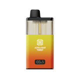 Aura Bar Twist 40k Prefilled Vape Kit Box of 5 - Sour Pineapple/Rocky Candy Orange - vapeukwholesale