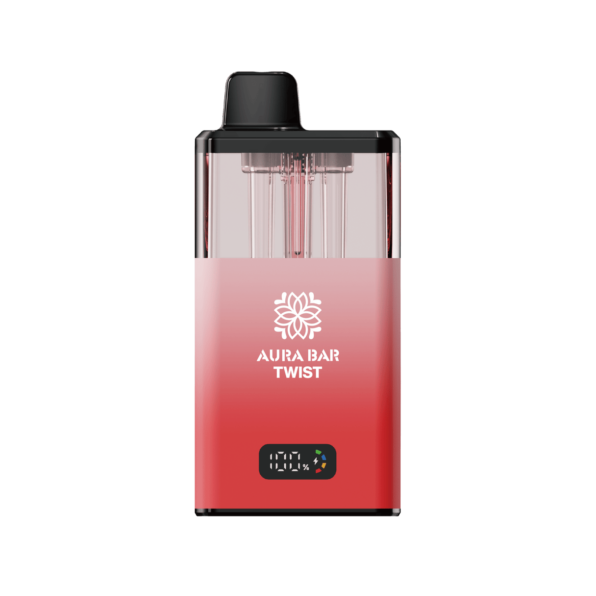 Aura Bar Twist 40k Prefilled Vape Kit Box of 5 - Strawberry Raspberry Ice/Strawberry Gummy Bear - vapeukwholesale