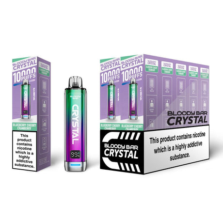 Bloody Bar Crystal 10000 Prefilled Pod Kit Box of 10