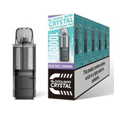 Bloody Bar Crystal 10000 Replacement Pods - Pack of 5 - Blue Razz Lemonade - vapeukwholesale