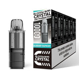 Bloody Bar Crystal 10000 Replacement Pods - Pack of 5 - Blueberry Raspberry - vapeukwholesale