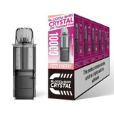 Bloody Bar Crystal 10000 Replacement Pods - Pack of 5 - Fizzy Cherry - vapeukwholesale