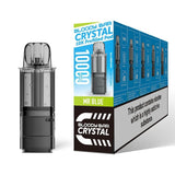 Bloody Bar Crystal 10000 Replacement Pods - Pack of 5 - Mr Blue - vapeukwholesale
