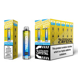 Bloody Bar Crystal 10k Disposable Vape Box of 5 - Pineapple Ice - vapeukwholesale