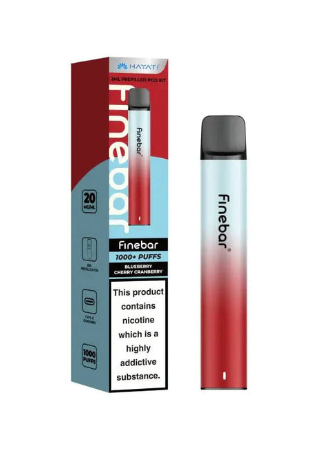 bulk wholesale Hayati Finebar 1000 Prefilled Pod Kit - Blueberry Cherry Cranberry