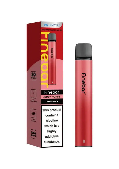 bulk wholesale Hayati Finebar 1000 Prefilled Pod Kit - Cherry Cola