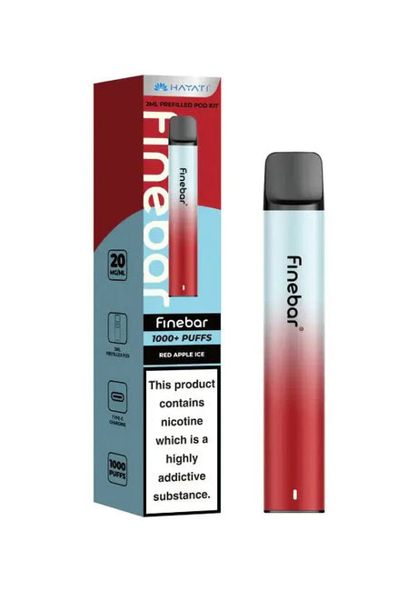 bulk wholesale Hayati Finebar 1000 Prefilled Pod Kit - Red Apple Ice