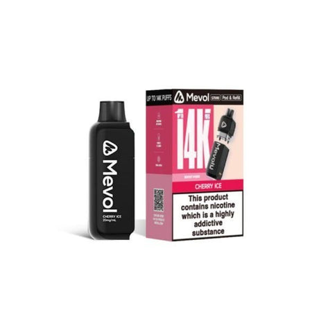 bulk wholesale Mevol S7000 Replacement Pods Box of 5 - Cherry Ice