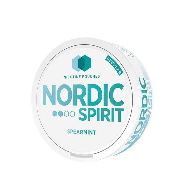 bulk wholesale Nordic Spirit Nicotine Pouches Pack of 5 - Spearmint Regular