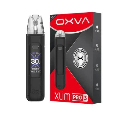 bulk wholesale Oxva Xlim Pro 3 Pod Vape Kit - Black Leather