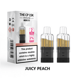 bulk wholesale The Crystal Pro CP 15k Replacement Pods Box of 5 - Juicy Peach