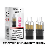 bulk wholesale The Crystal Pro CP 15k Replacement Pods Box of 5 - Strawberry Cranberry Cherry