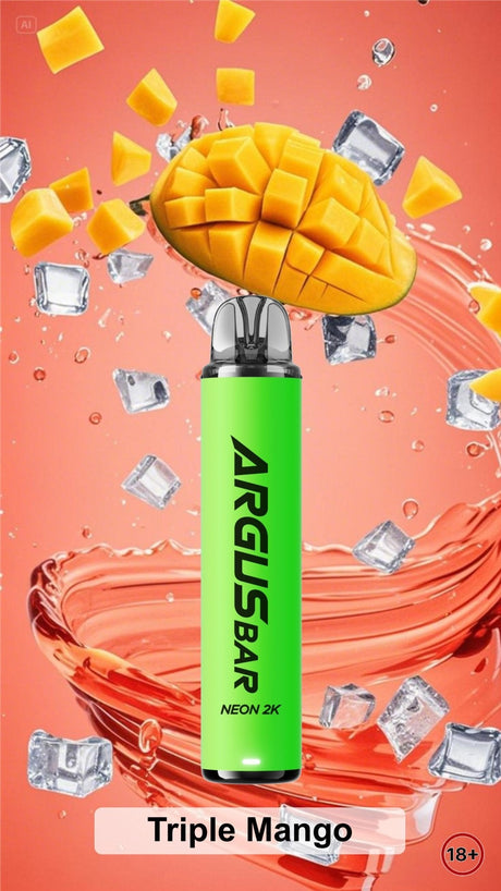 buy Argus Bar Neon 2000 Prefilled Pod Kit Pack of 5 at Wolfvapes.co.uk