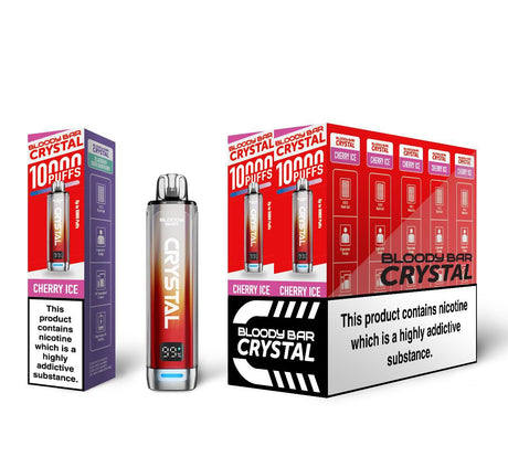 Bloody Bar Crystal 10000 Prefilled Pod Kit Box of 10