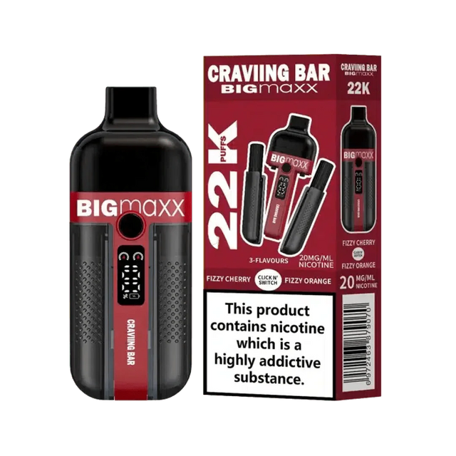 Craving Bar Big Max 22k Prefilled Pod Kit - Power Vape Shop