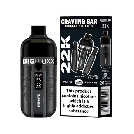 Craving Bar Big Max 22k Prefilled Pod Kit - Power Vape Shop