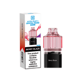 Crystal Prime Aura Bar 10k Replacement Pods - Box of 5 - Berry Blaze - vapeukwholesale