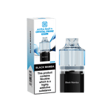 Crystal Prime Aura Bar 10k Replacement Pods - Box of 5 - Black Mamba - vapeukwholesale