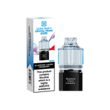 Crystal Prime Aura Bar 10k Replacement Pods - Box of 5 - Blue Cherry Cranberry - vapeukwholesale